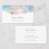 Pastellopuletikkarte Visitenkarte (Vorne/Hinten)