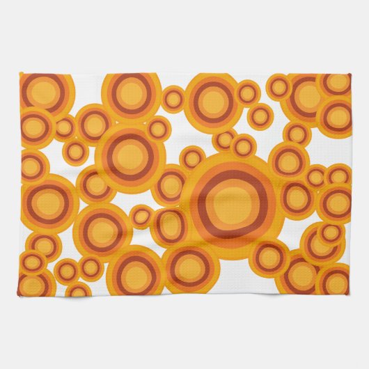 Pastellorange Handtuch (Horizontal)