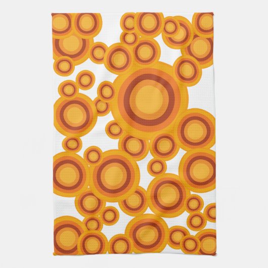 Pastellorange Handtuch (Vertikal)