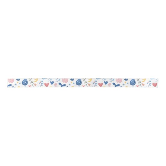 PastellOstern - 1,5" x 2 Yards Satinband (Vorderseite)