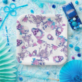 Pastelloween Skulls Pappteller (Party)