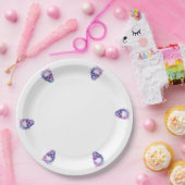 Pastelloween Skulls Pappteller (Party)