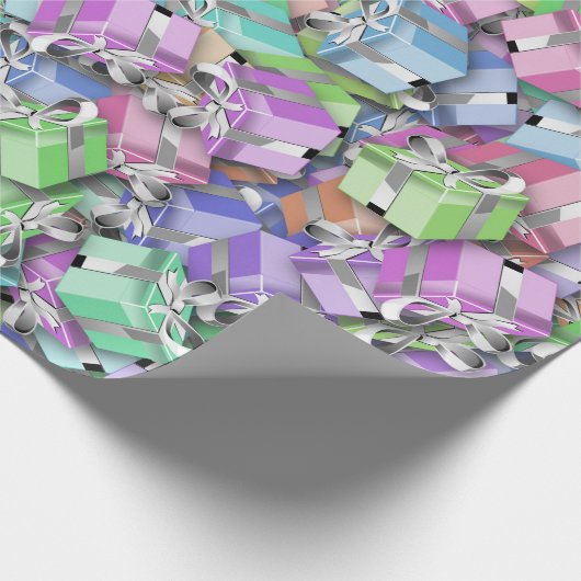 Pastellpackpapier Geschenkpapier (Ecke)