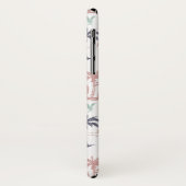 Pastellpalme durch das Strand-Muster Case-Mate iPhone Hülle (Hinten/Links)