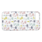 Pastellpalme durch das Strand-Muster Case-Mate iPhone Hülle (Rückseite (Horizontal))