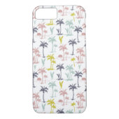 Pastellpalme durch das Strand-Muster Case-Mate iPhone Hülle (Rückseite)