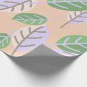 Pastellpapier für Blätter Geschenkpapier (Ecke)