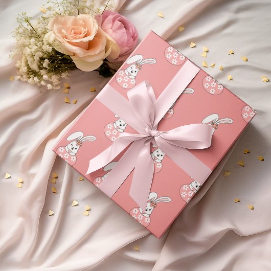 Pastellpapier für Ostern - Personalisiert Geschenkpapier