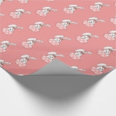 Pastellpapier für Ostern - Personalisiert Geschenkpapier (Ecke)