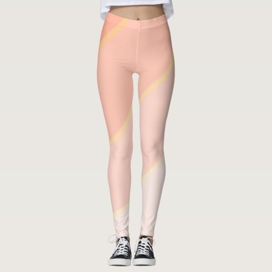 Pastellpastellfarben, wirbeln leggings (Vorderseite)