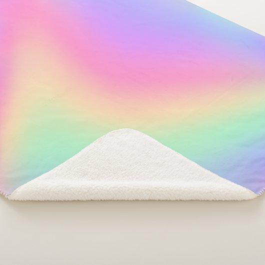 Pastellperle holografisch sherpadecke (3/4)