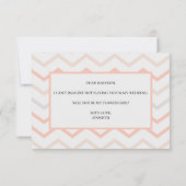 Pastellpfirsich und Creme werden Sie mein Blumenmä (Rückseite)