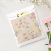 Pastellpfirsich und rosa Flower Geschenktütchen (Versiegelt)
