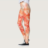 Pastellpfirsiche und Cremehäler Leggings (Links)