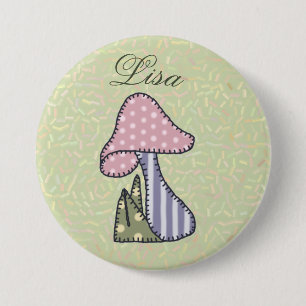 Pastellpilz Button