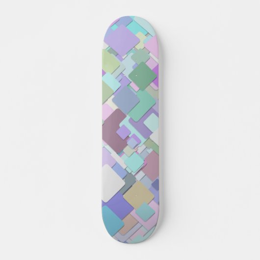 Pastellplatine Skateboard (Vorne)