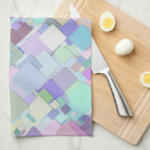 Pastellplätze Küchentücher (Viertel Falte)