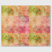 Pastellplätze Matte Wrapping Paper Geschenkpapier (Flach)