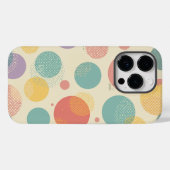 Pastellpolka Dot Retro Multifunktionsdruckmuster m Case-Mate iPhone Hülle (Rückseite (Horizontal))