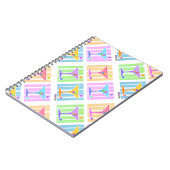 PASTELLPop-KUNST-MARTINIS Notizblock (Linke Seite)