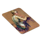 Pastellporträt Magnet (Rechte Seite)