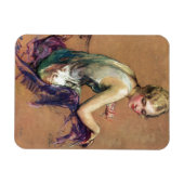 Pastellporträt Magnet (Horizontal)