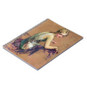 Pastellporträt Notizblock (Linke Seite)