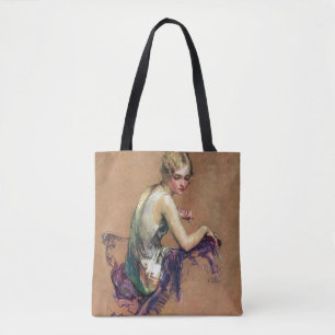 Pastellporträt Tasche