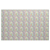 Pastellpsychedelisch auf rosa Stoff (Yard (91,4 cm))