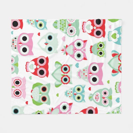 Pastellpulverfarbeulenhintergrund Fleecedecke (Vorderseite (Horizontal))