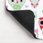 Pastellpulverfarbeulenhintergrund Mousepad (Ecke)