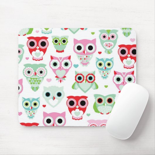 Pastellpulverfarbeulenhintergrund Mousepad (Mit Mouse)