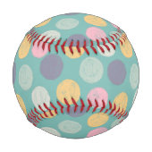 Pastellpunkt Baseball (Rückseite)