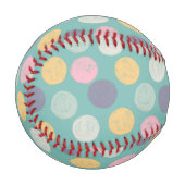 Pastellpunkt Baseball (Vorderseite Links)