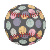 Pastellpunkt Baseball (Rückseite)