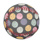 Pastellpunkt Baseball (Vorderseite Links)
