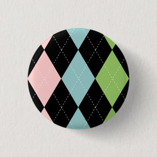 PastellRauten-Knopf Button