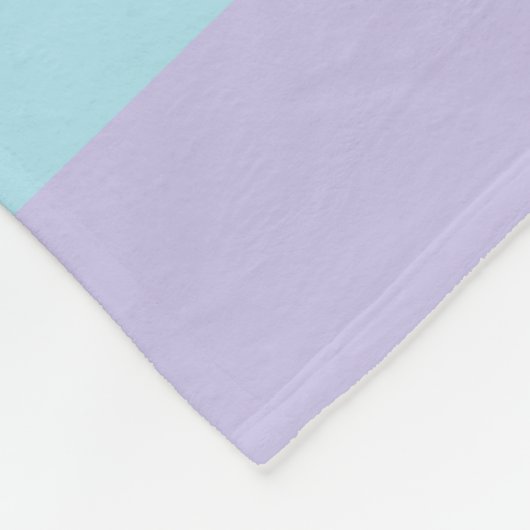 Pastellregenbogen-Fleece-Decke Fleecedecke (Ecke)