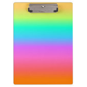 Pastellregenbogen-Klemmbrett Klemmbrett (Vorderseite)