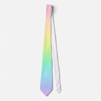 Pastellregenbogen-Krawatte Krawatte