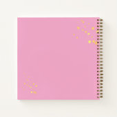 Pastellregenbogen Notizblock (Rückseite)