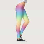 Pastellregenbogen Ombre Leggings (Rechts)