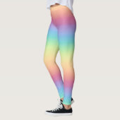 Pastellregenbogen Ombre Leggings (Links)