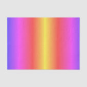 Pastellregenbogen-Seidenpapier Seidenpapier (Vorderseite)