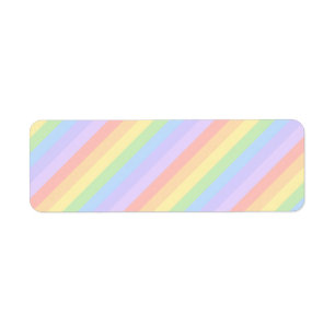 Pastellregenbogen-Streifen