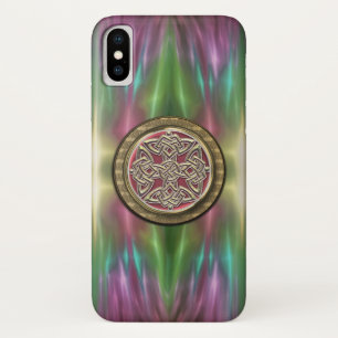 PastellregenbogenCeltic Dara Knoten iPhone X Case-Mate iPhone Hülle