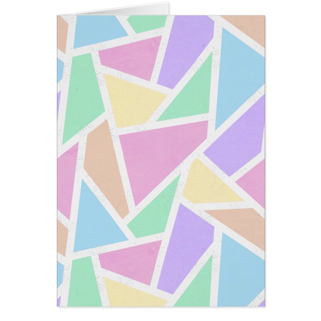 Pastellregenbogenmosaik (Vorne)