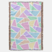 Pastellregenbogenmosaik Decke (Vorderseite Vertikal)