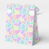 Pastellregenbogenmosaik Geschenkschachtel (Rückseite)
