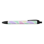 Pastellregenbogenmosaik Kugelschreiber (Oberseite)